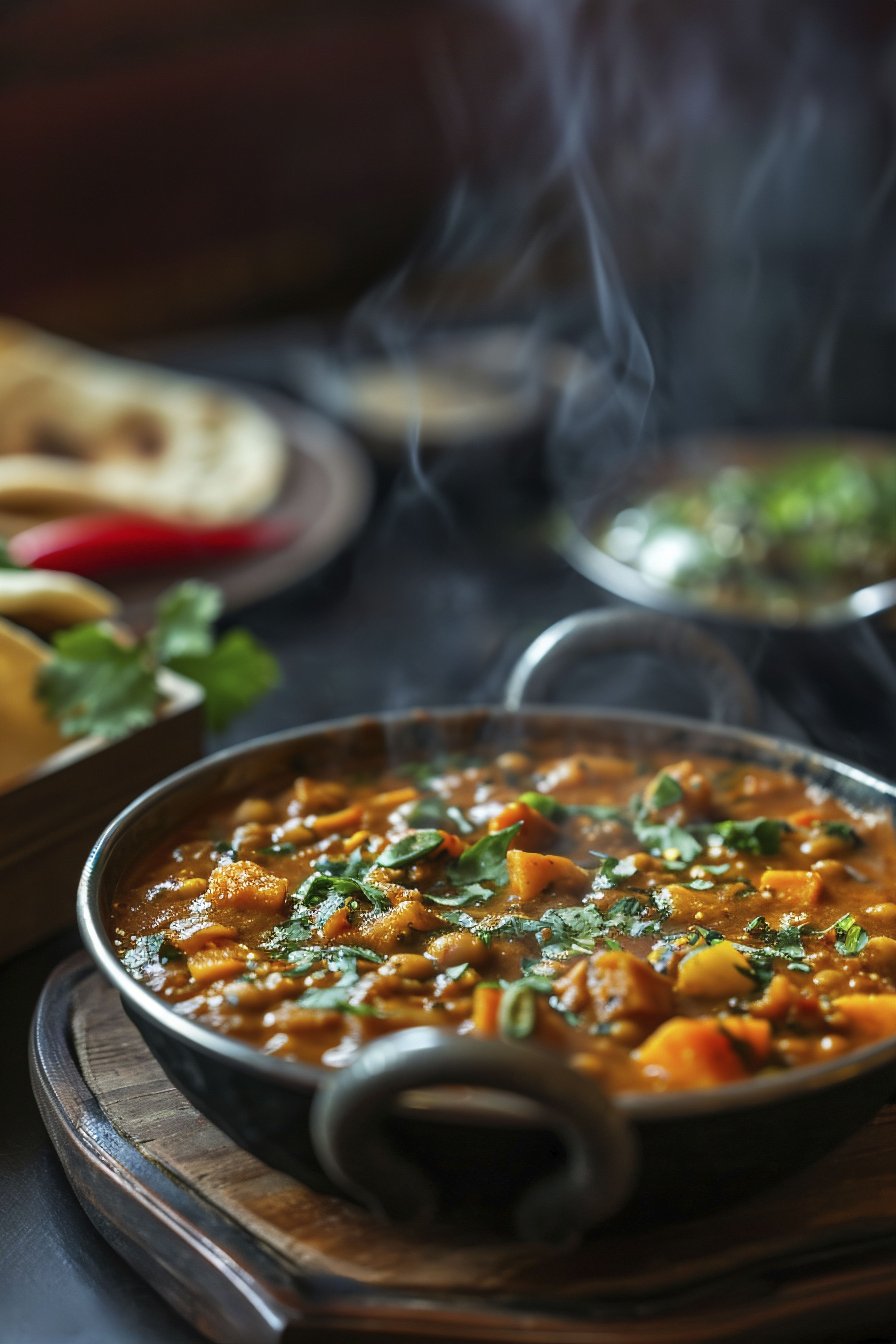 TAJ VEGETABLE CURRY (V)